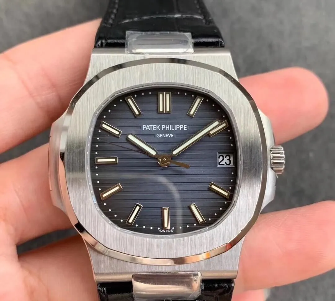 Patek Philippe Nautilus 5711G PPF Factory 1:1 Best Edition Replica Watch V4 Blue Dial Swiss Cal.324 SC